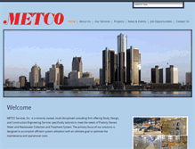 Tablet Screenshot of metcoservices.com